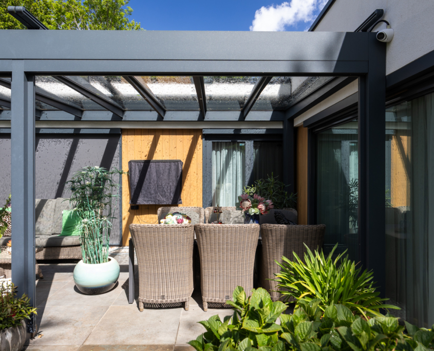Pallazzo Sqope veranda in Balk - WOLF Glas & Kozijnen